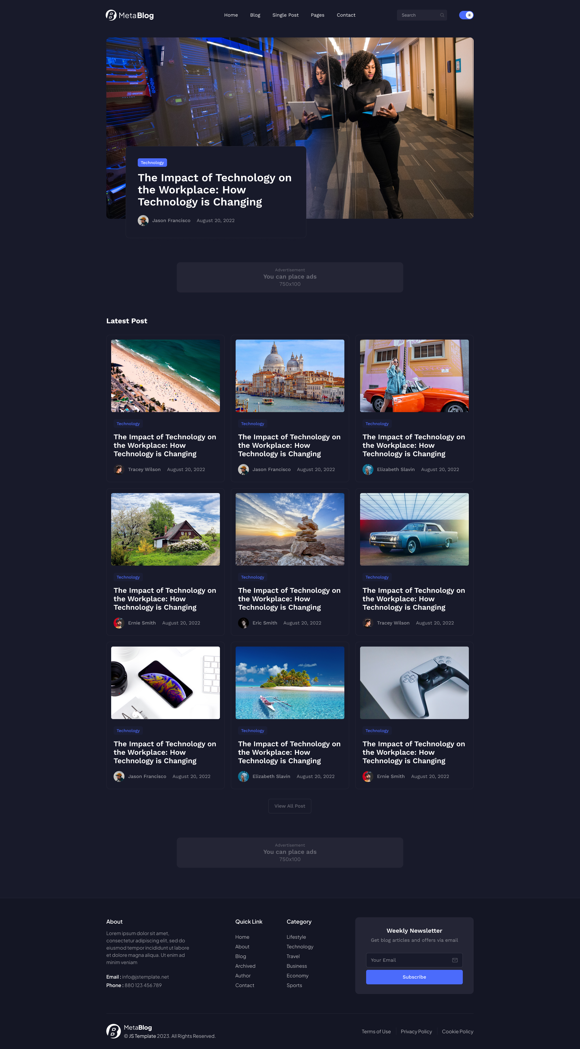 Blog Laravel